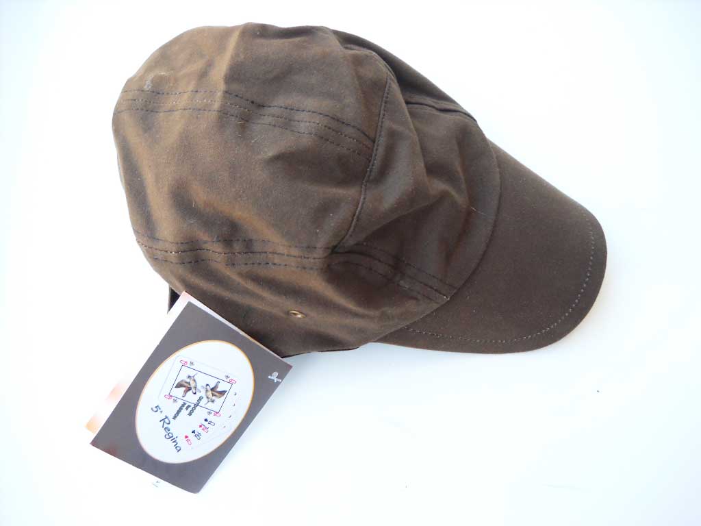 Cappello cappellino visiera sportivo pesca caccia montagna cerato antipioggia