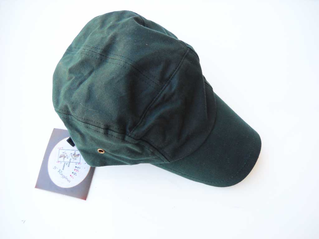 Cappello cappellino visiera sportivo pesca caccia montagna cerato antipioggia