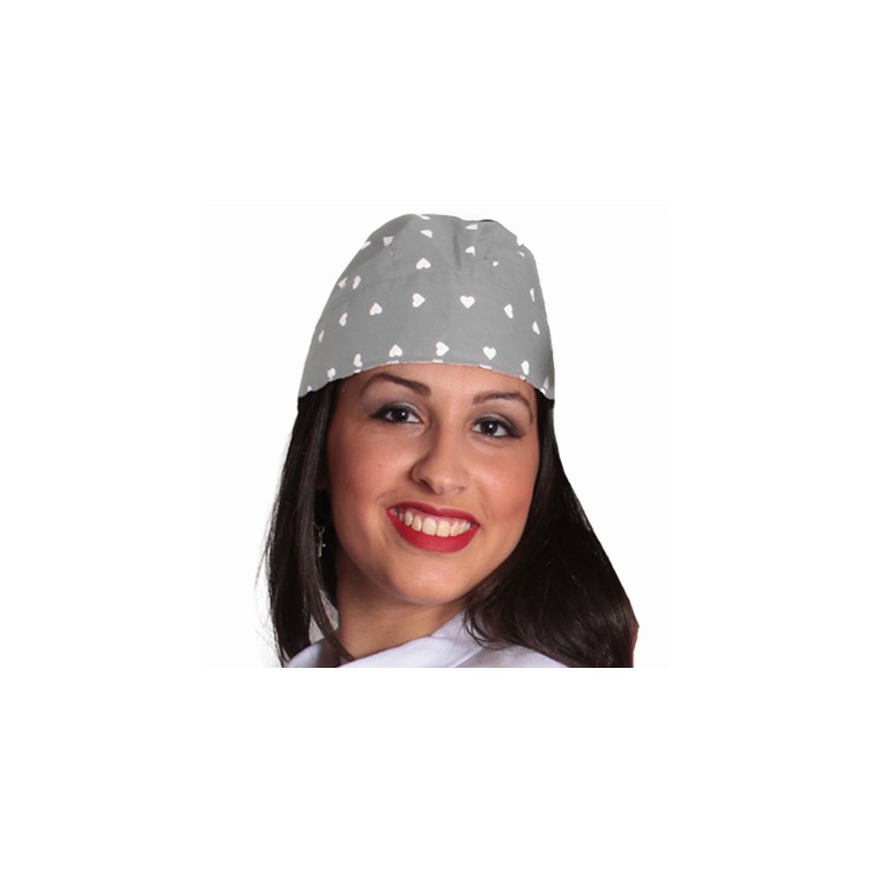 Bandana copritesta cuffia cameriere cuoco chef cucina ristorazione cotone - Personalizzabile con il tuo logo