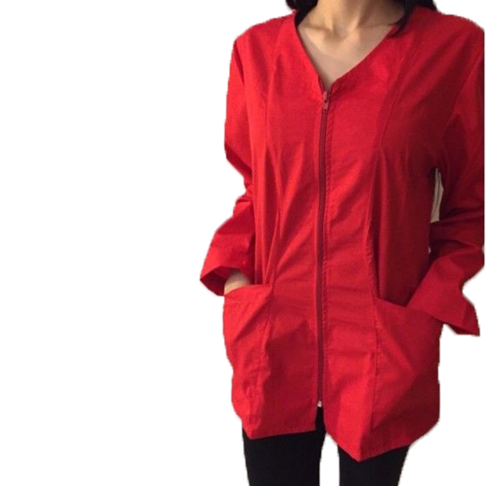 Camice vestaglia parrucchiera abiti lavoro estetista nail art unghie estetica - Personalizzabile con il tuo logo