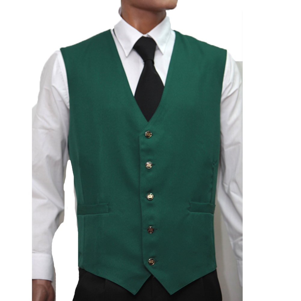 Gilet uomo lavoro cameriere bar barista sala ristorante lavoro barman hotel - Personalizzabile con il tuo logo