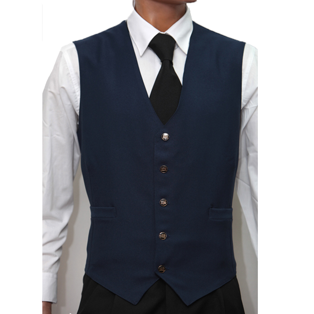 Gilet uomo lavoro cameriere bar barista sala ristorante lavoro barman hotel - Personalizzabile con il tuo logo