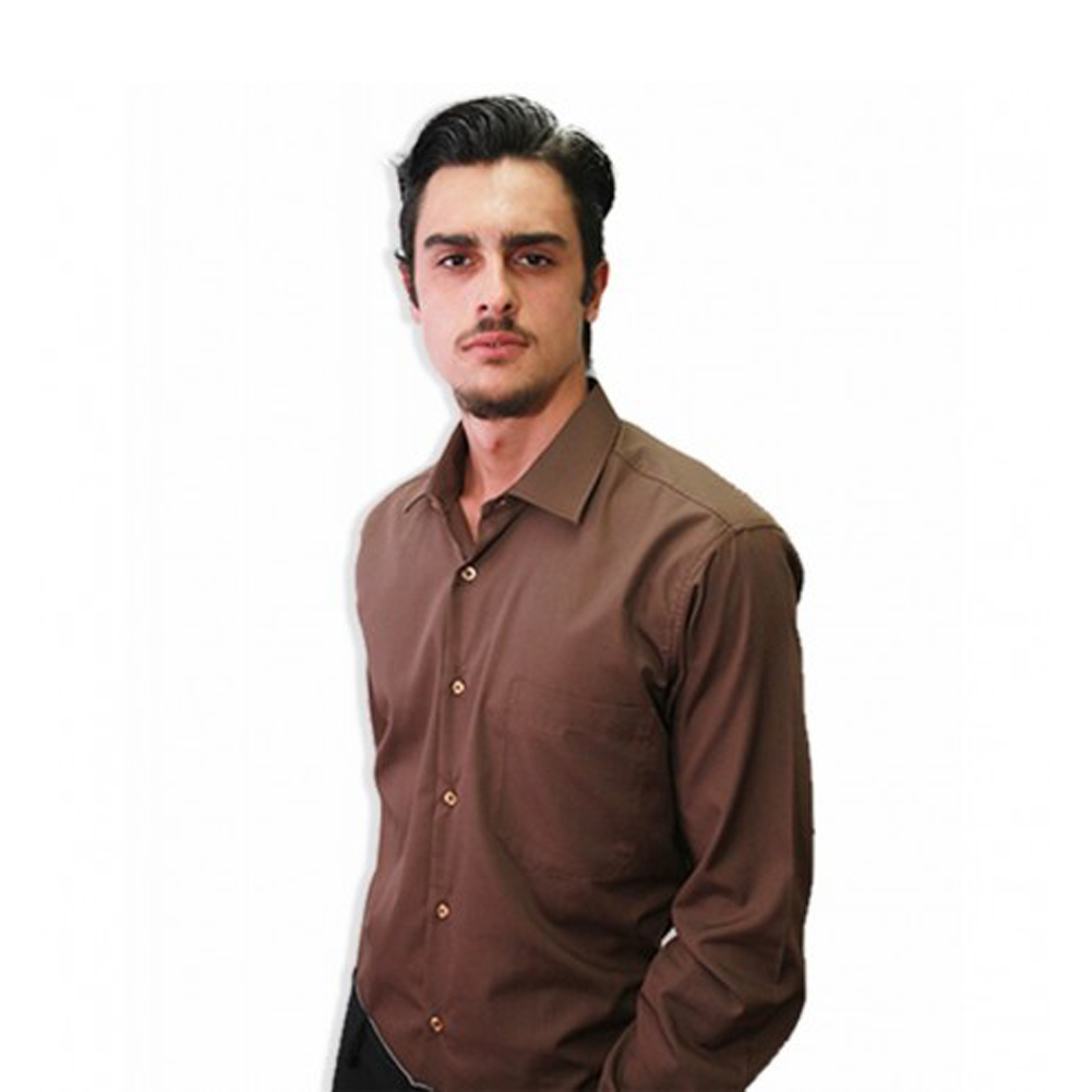 Camicia uomo cameriere direttore ristorante cotone sala manica lunga moda