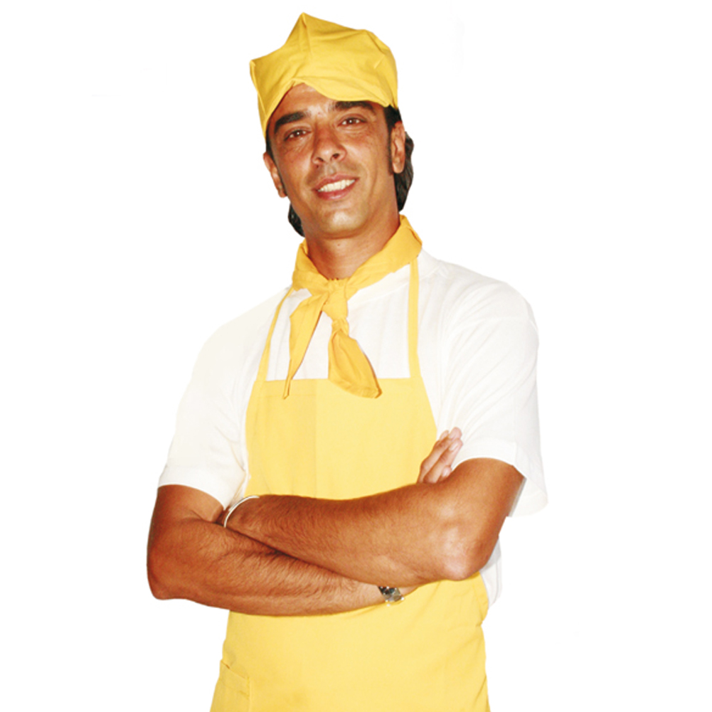 24 grembiuli da cucina in cotone multiuso cuoco salumeria bianchi e vari colori - Personalizzabile con il tuo logo