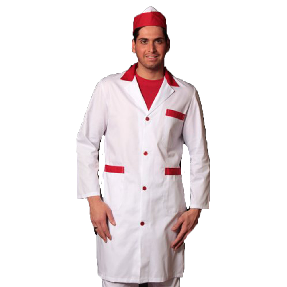 Coat tunic uniform man butcher butcher food supermarket job