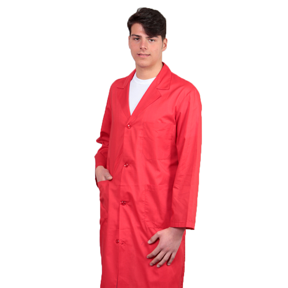 Camice uomo colorato operaio farmacista salumiere panettiere fabbrica magazzino - Personalizzabile con il tuo logo