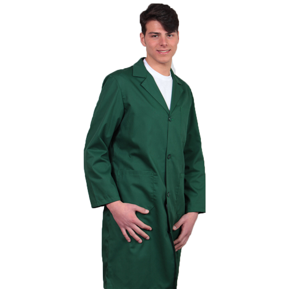 Camice uomo colorato operaio farmacista salumiere panettiere fabbrica magazzino - Personalizzabile con il tuo logo