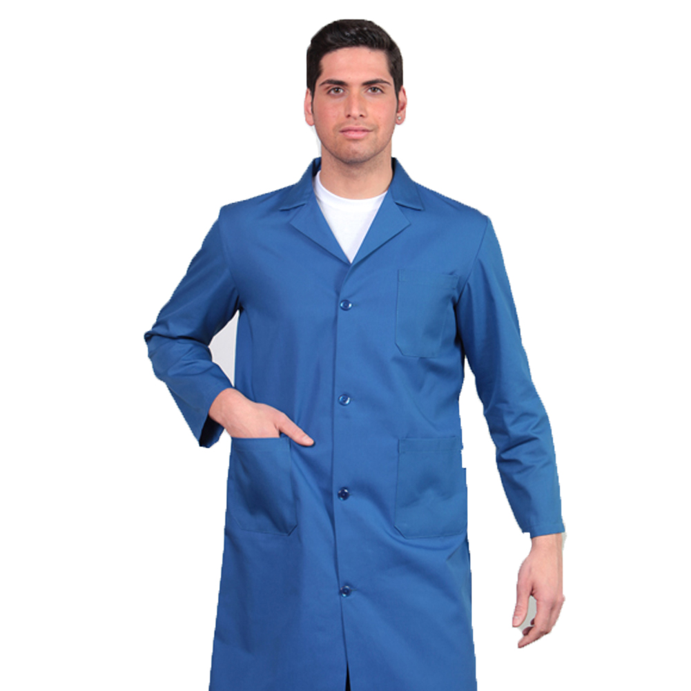 Camice uomo colorato operaio farmacista salumiere panettiere fabbrica magazzino - Personalizzabile con il tuo logo