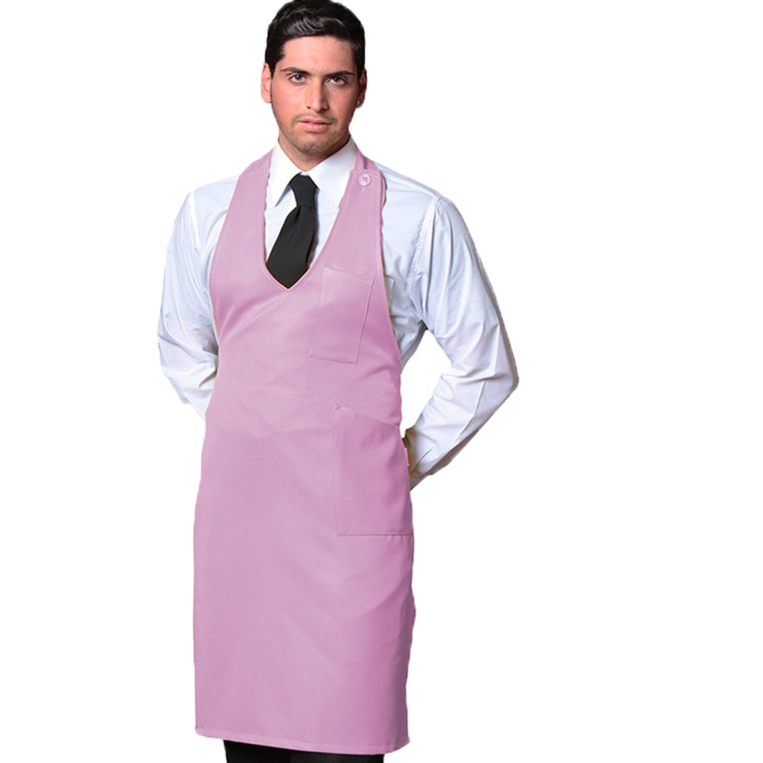 Grembiule paragilet uomo taglia unica regolabile al collo con 3 bottoni