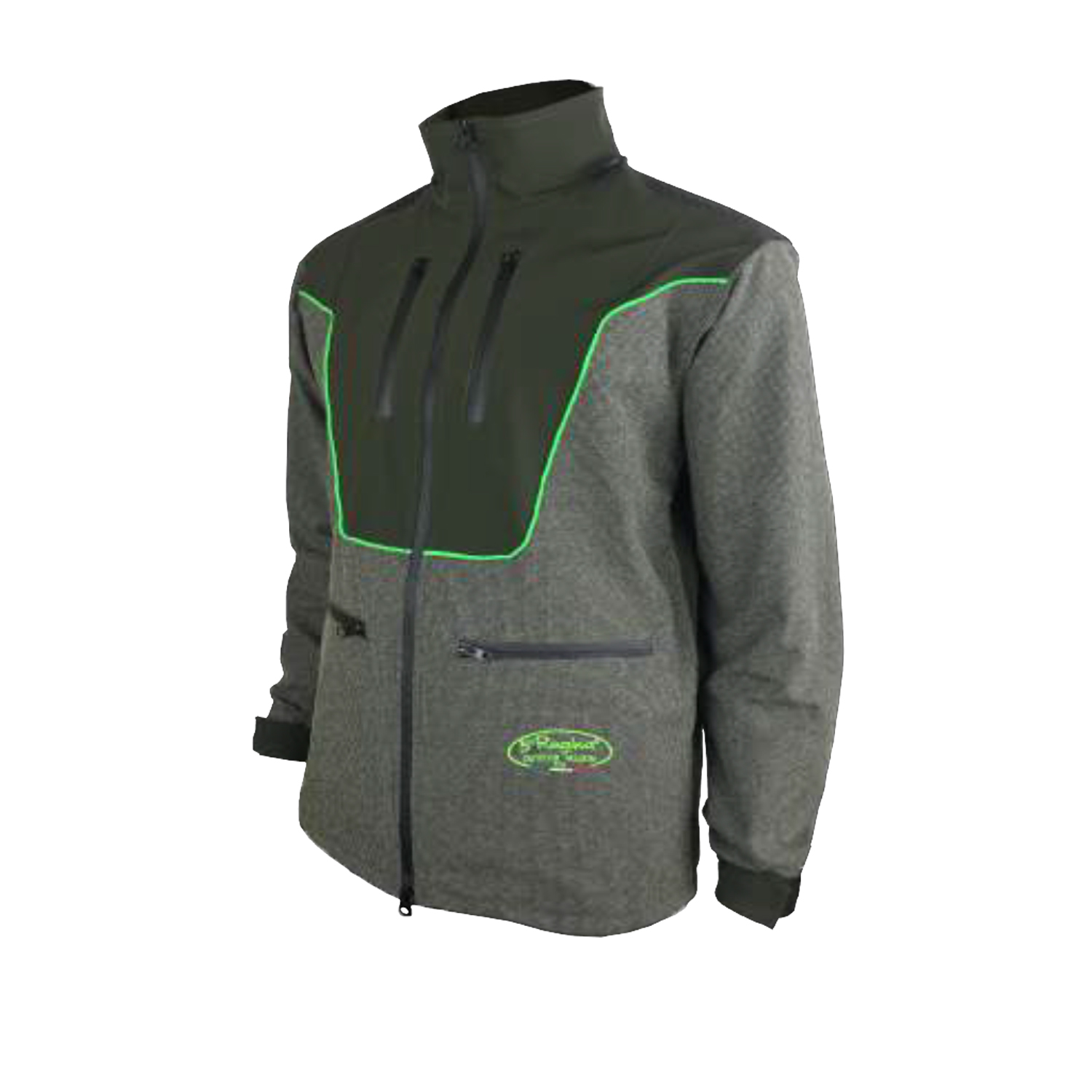 Giubbino giubbotto giacca caccia elasticizzato antistrappo alta visibilita\' - Personalizzabile con il tuo logo