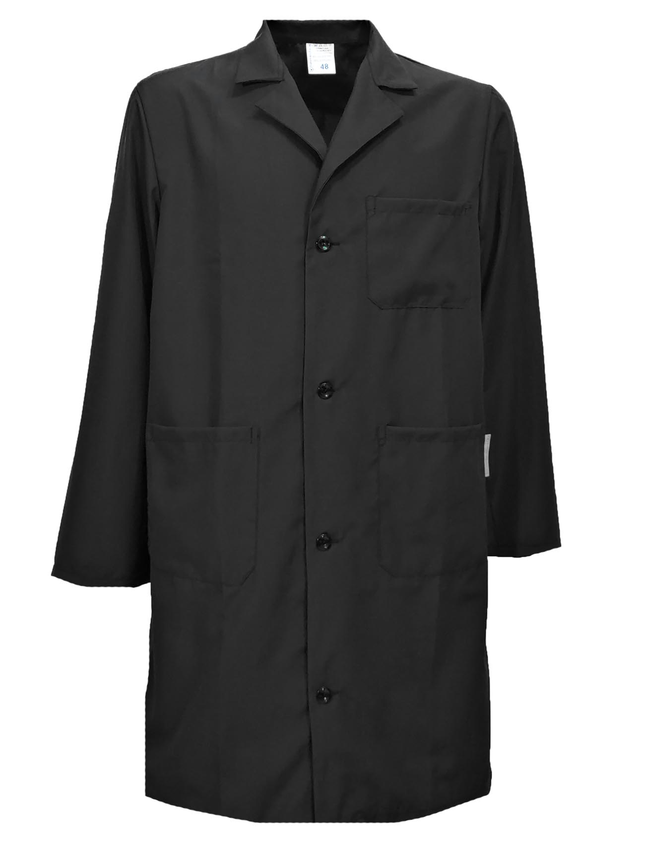 Camice Grembiule uomo misto cotone farmacista magazziniere lavoro bianco blu nero verde azzurro - Personalizzabile