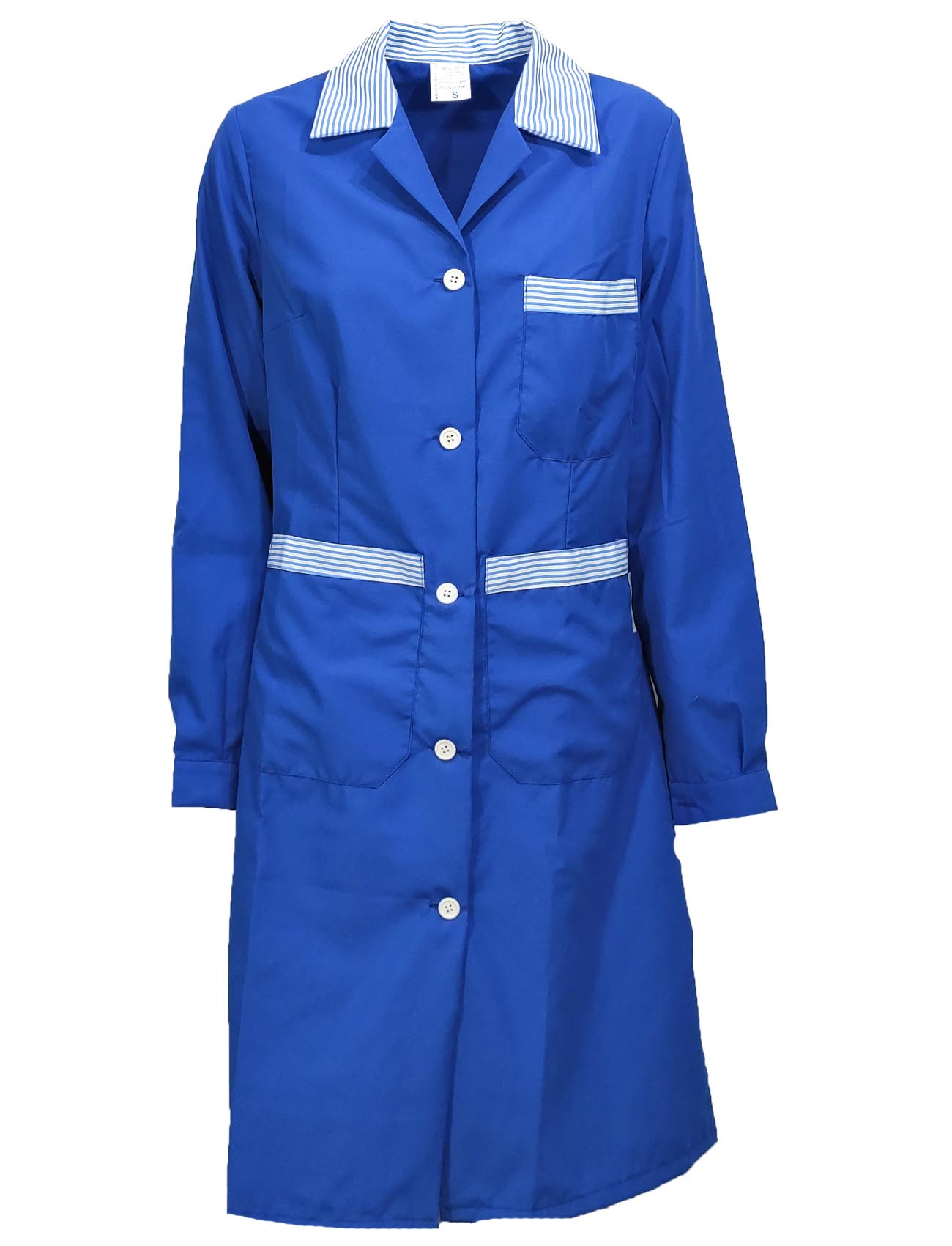 Camice da donna bicolore lavoro pulizie domestica operaia fabbrica alimentare - Personalizzabile con il tuo logo