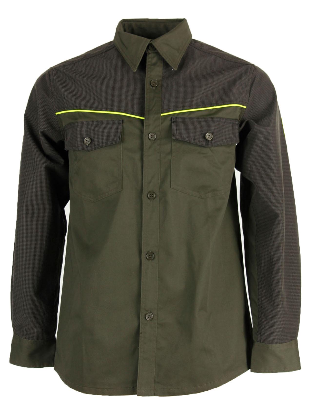 Cotton shirt protections in waterproof tear-proof hunting fabric - Personalizzabile con il tuo logo