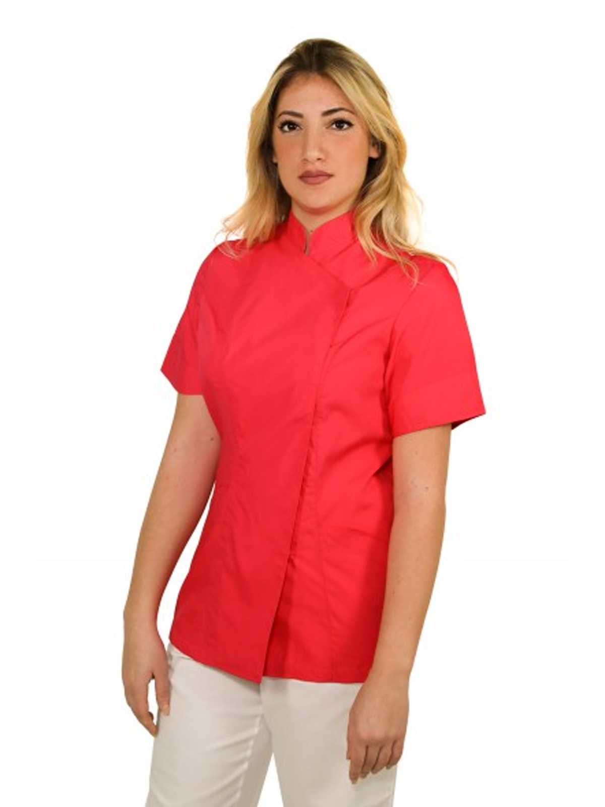 Casacca Sanitaria Donna massaggi Infermiera Dottoressa Estetista OSS cucina - Personalizzabile con il tuo logo