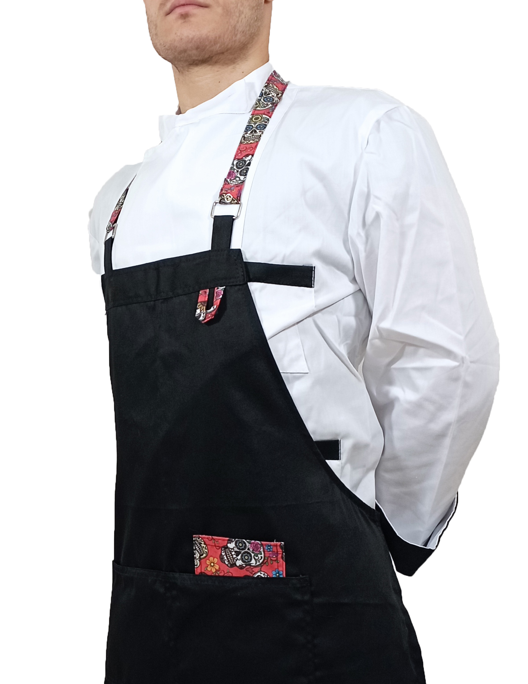 Grembiule sala pettorina ristorante vineria barbecue uomo donna bar cameriere lavoro