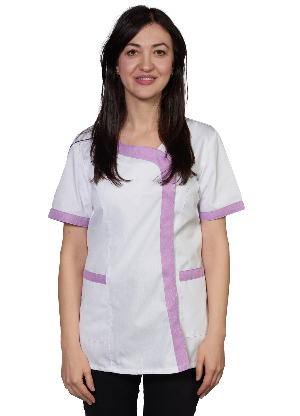Camice donna estetista massaggi oss parrucchiera maestra scuola asilo lavoro vari colori taglie dalla XS alla XXXL