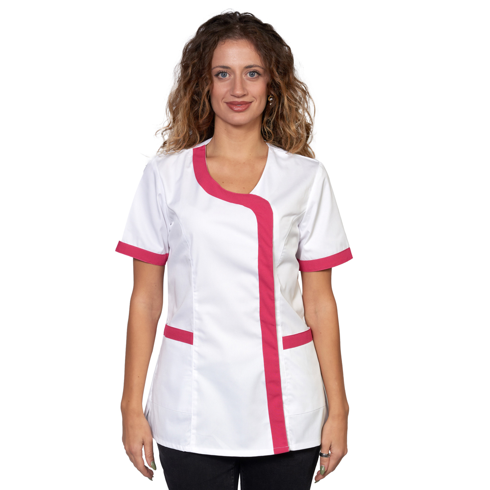 Camice donna estetista massaggi oss parrucchiera maestra scuola asilo lavoro vari colori taglie dalla XS alla XXXL