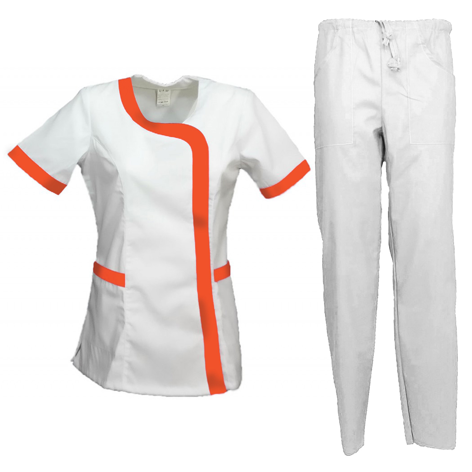 Divisa donna completo abbigliamento estetista sanitario estetico oss infermiere - Foto 7 di 8