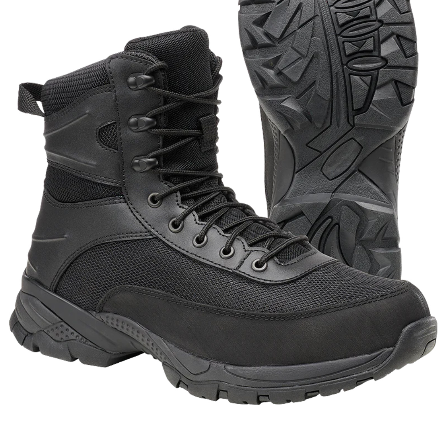 Stivale Tattico stivali anfibi Nero combattimento intersuola in EVA antiscivolo