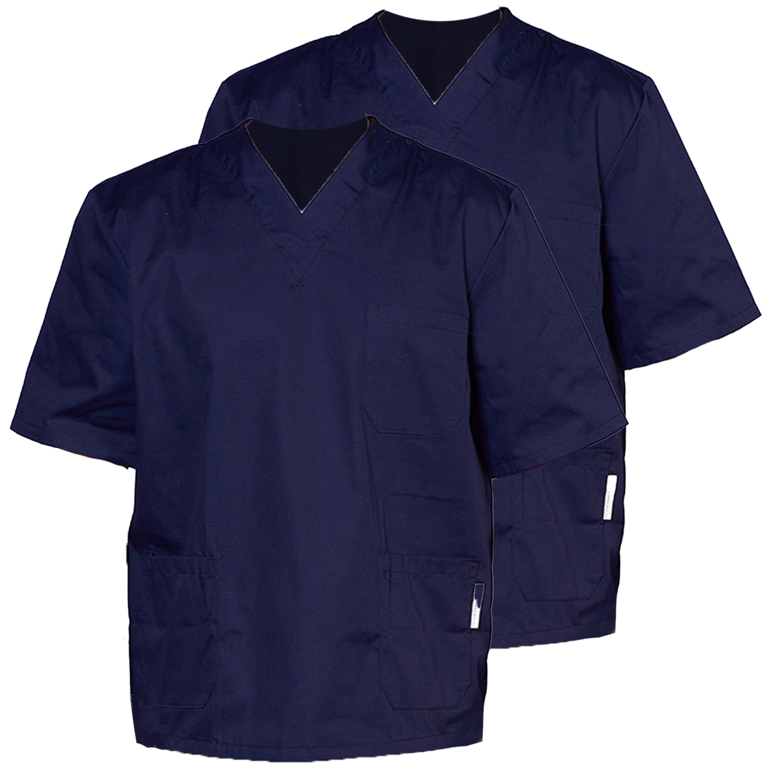 Shirts hospital tunic with button placket clinical short-sleeved hospital