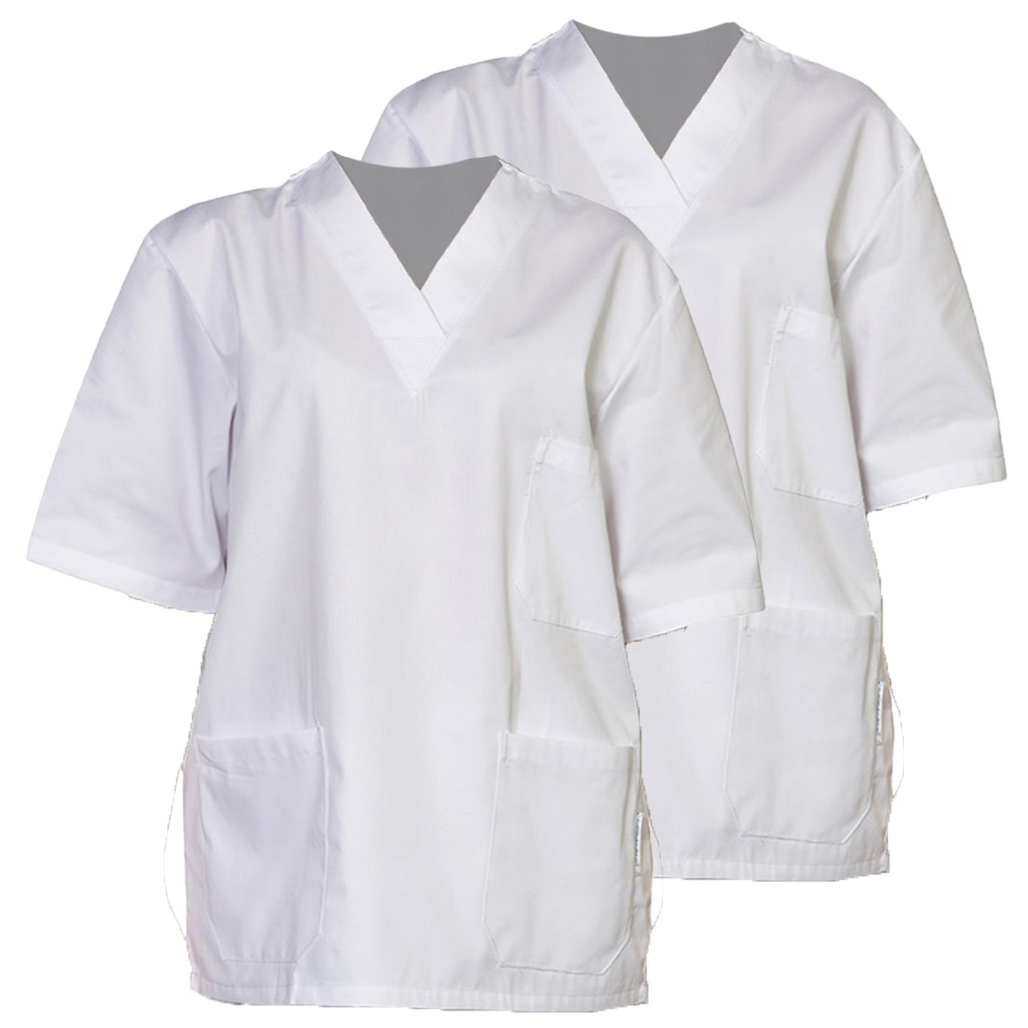 Shirts hospital tunic with button placket clinical short-sleeved hospital