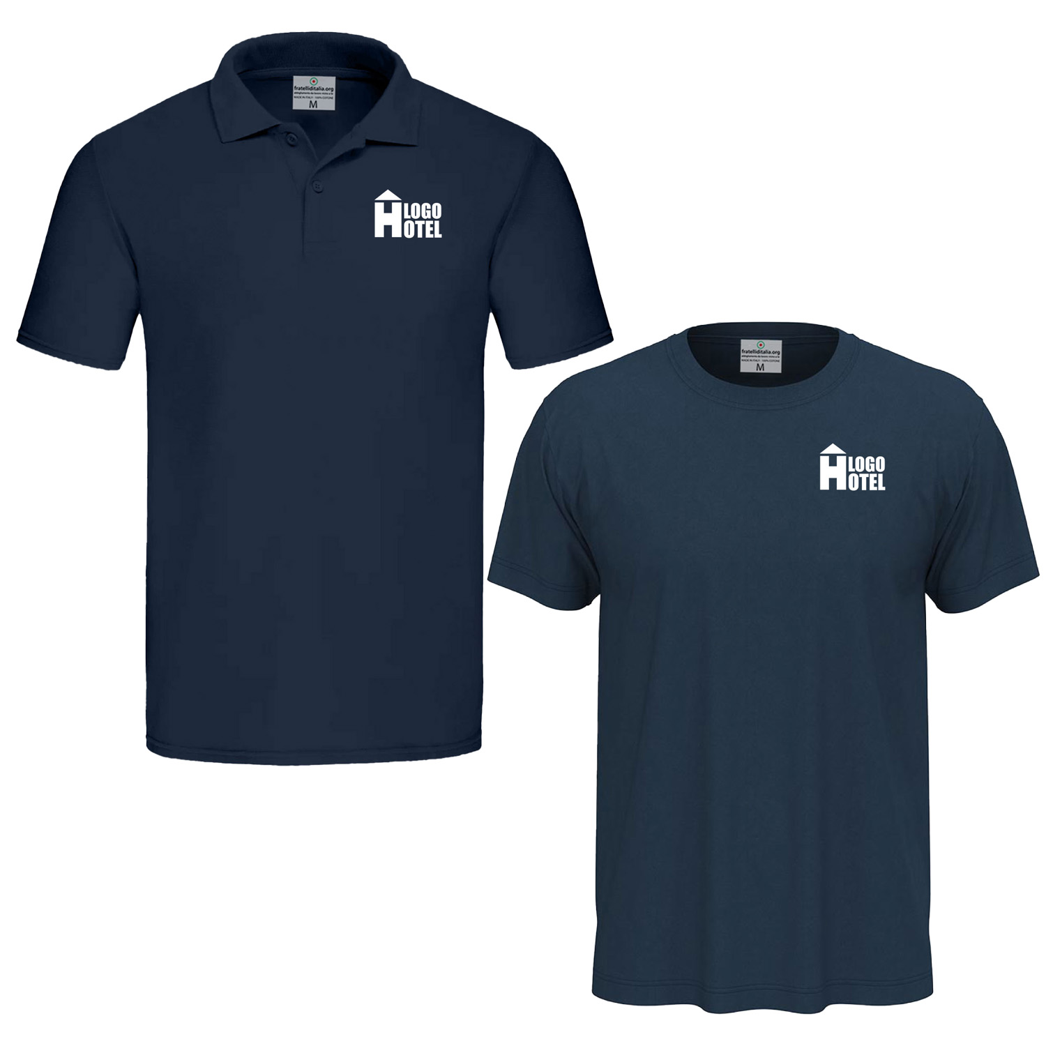 Kit Unisex Animatore T-shirt e Polo disponibili con varie taglie e colori