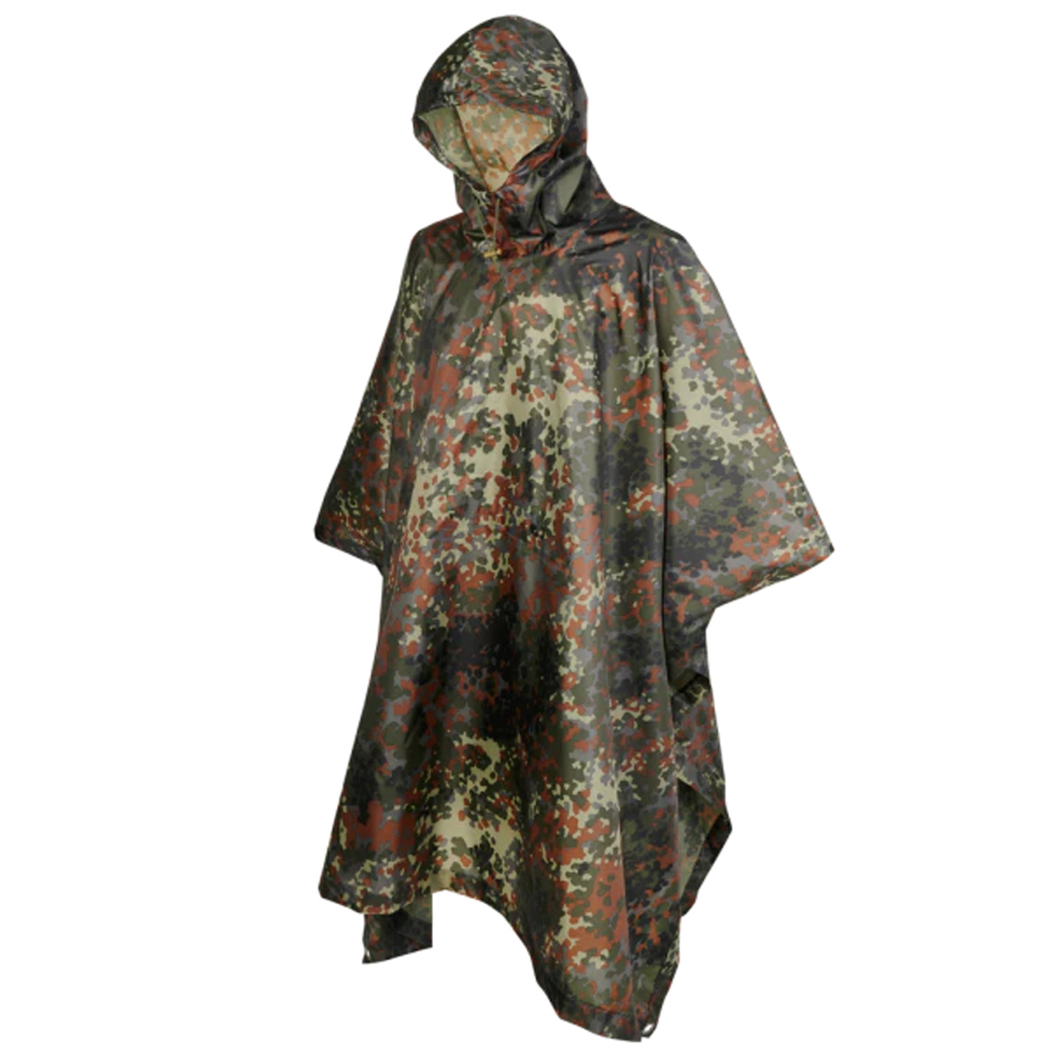 Poncho impermeabile cappuccio Campeggio Ciclismo caccia outdoor antipioggia