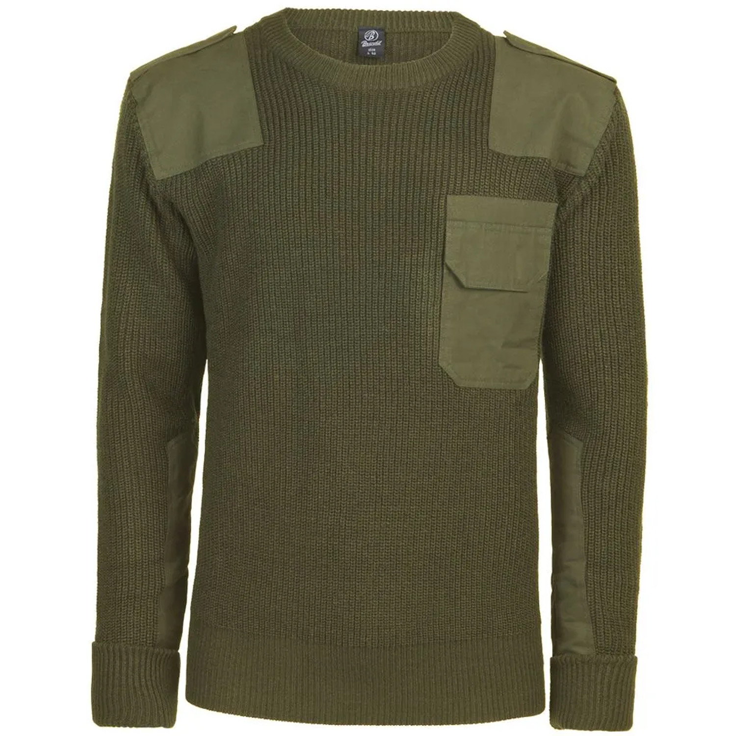 Maglione pullover Gomiti rinforzati Spalle rinforzate militare uomo invernale
