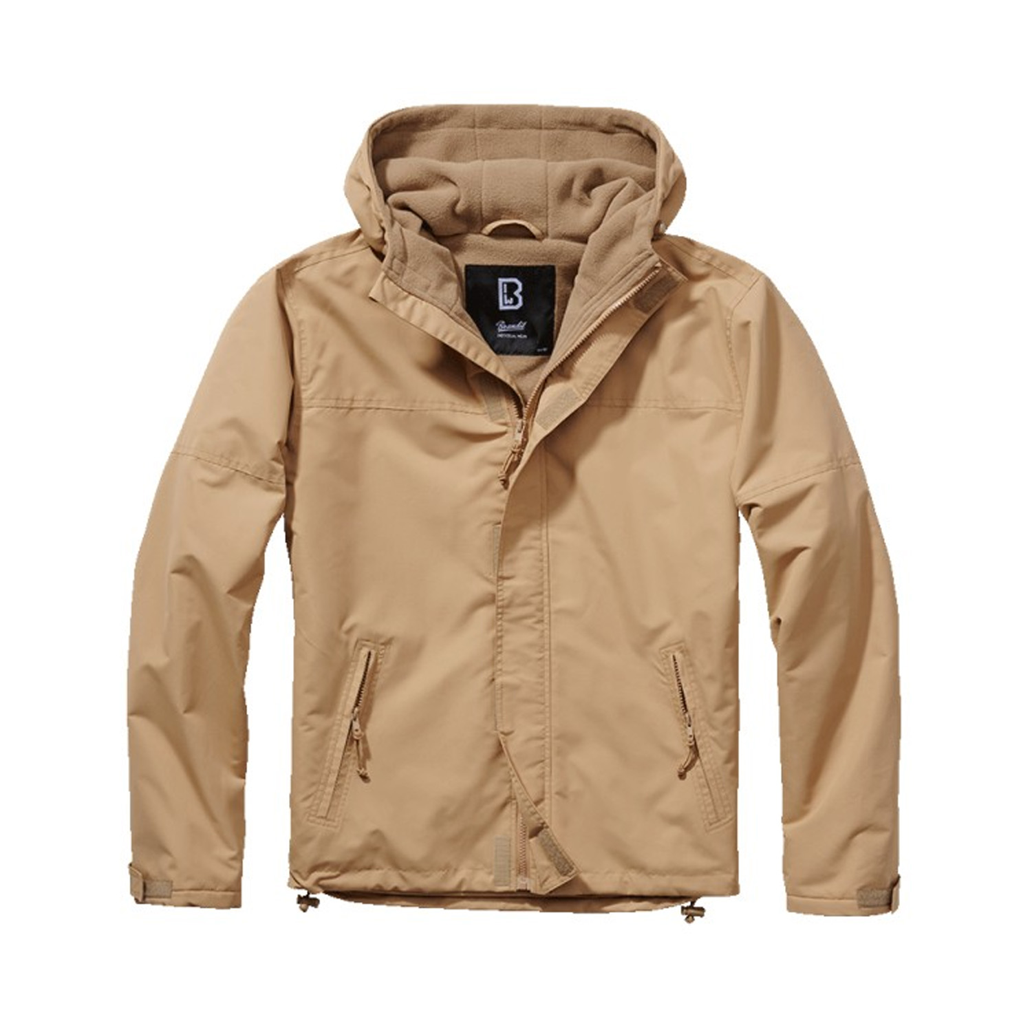 Giacca giubbino uomo invernale fodera in pile idrorepellente antivento tasche