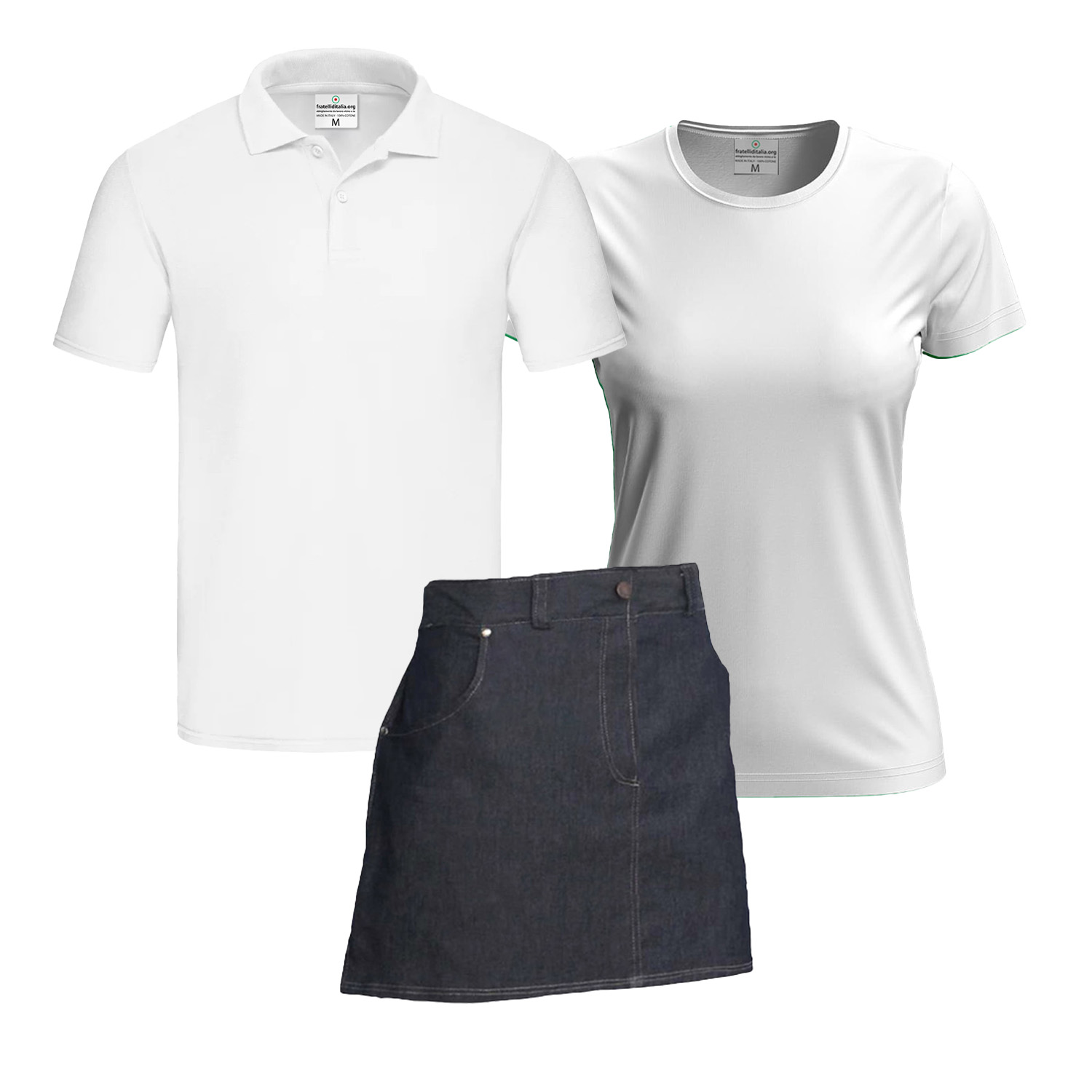 Kit Fleuriste Femme : T-shirt, Polo et Tablier Personnalisables avec Nom et Logo