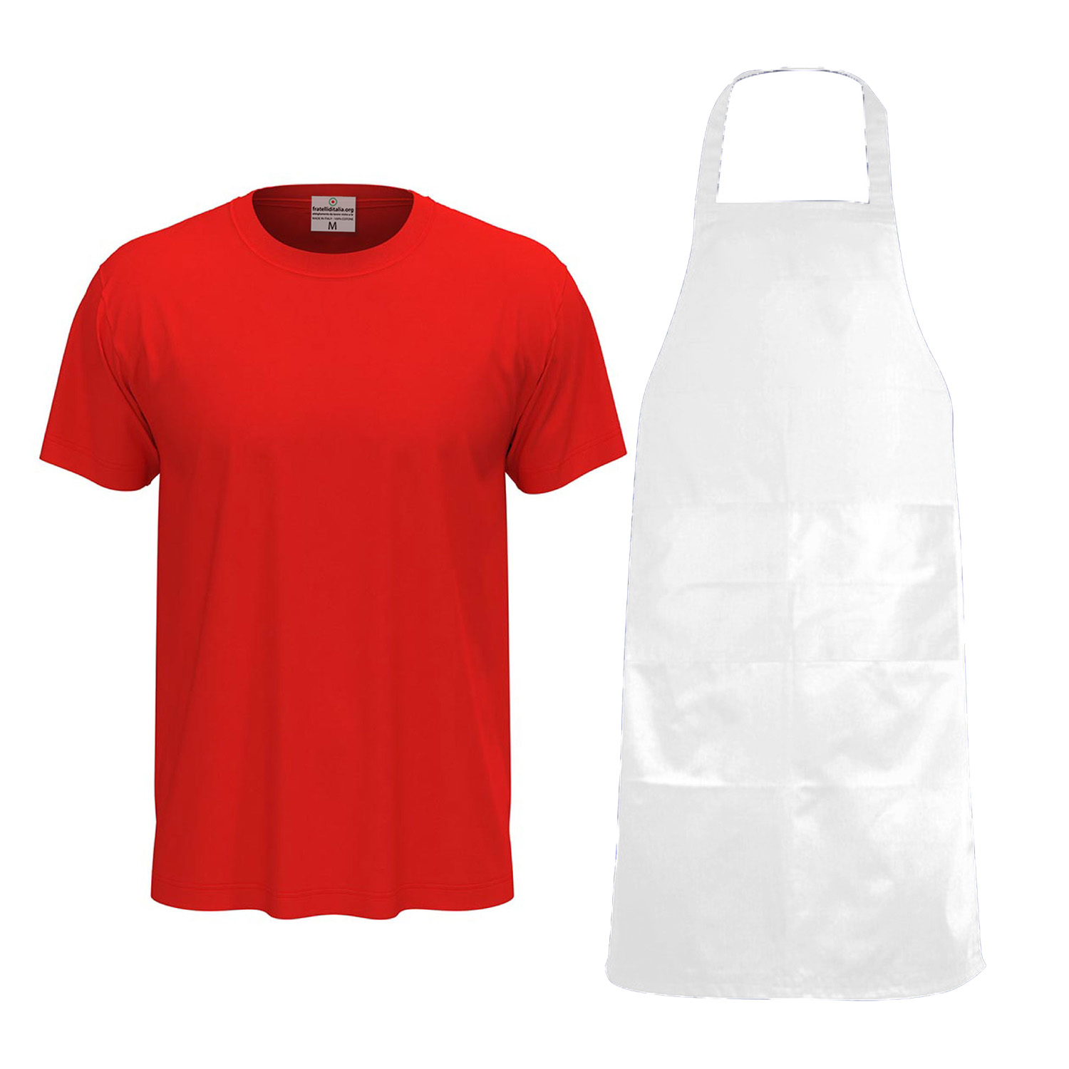 Kit Uomo per toelettatori con camice e grembiule PVC - personalizzabile con logo e nome