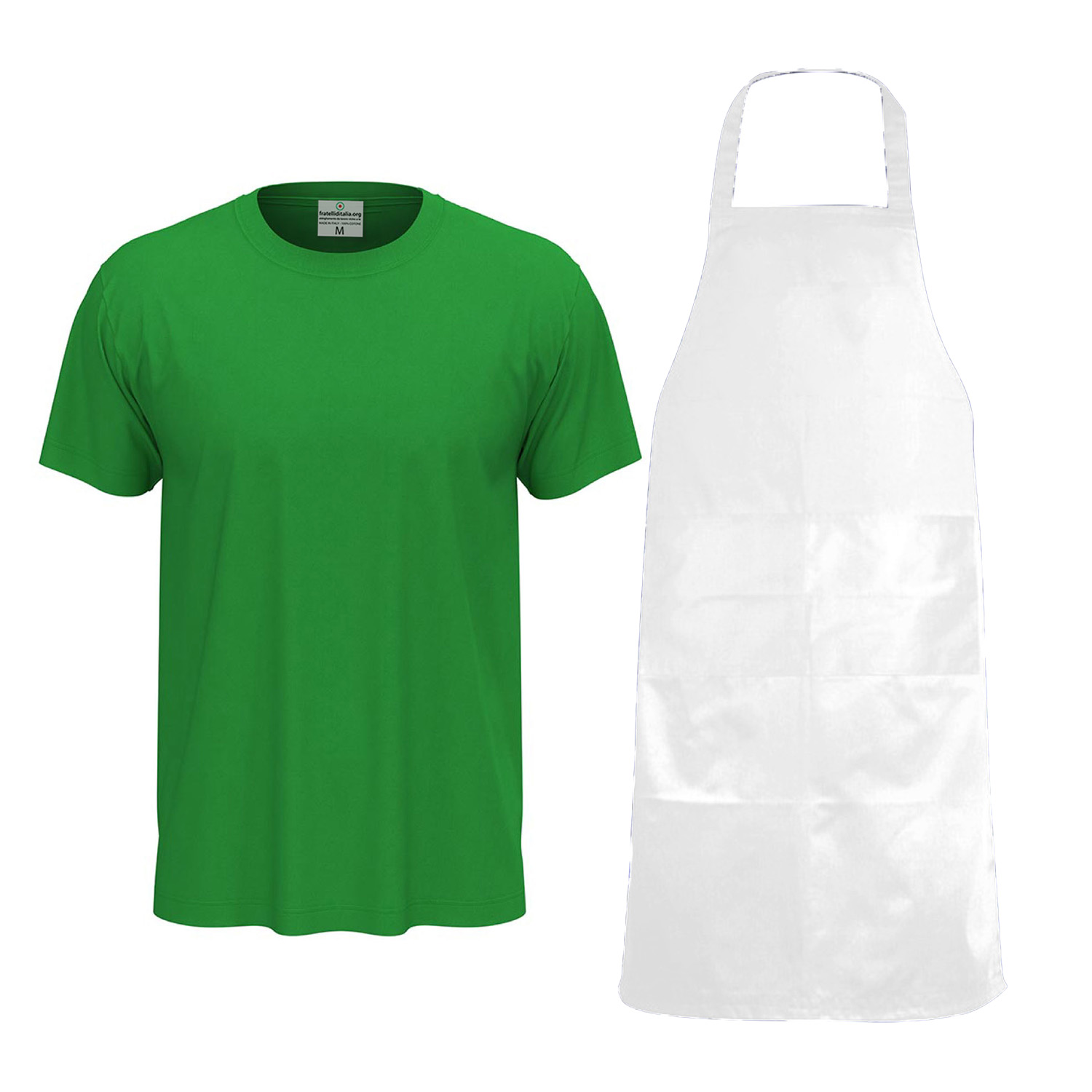 Kit Uomo per toelettatori con camice e grembiule PVC - personalizzabile con logo e nome