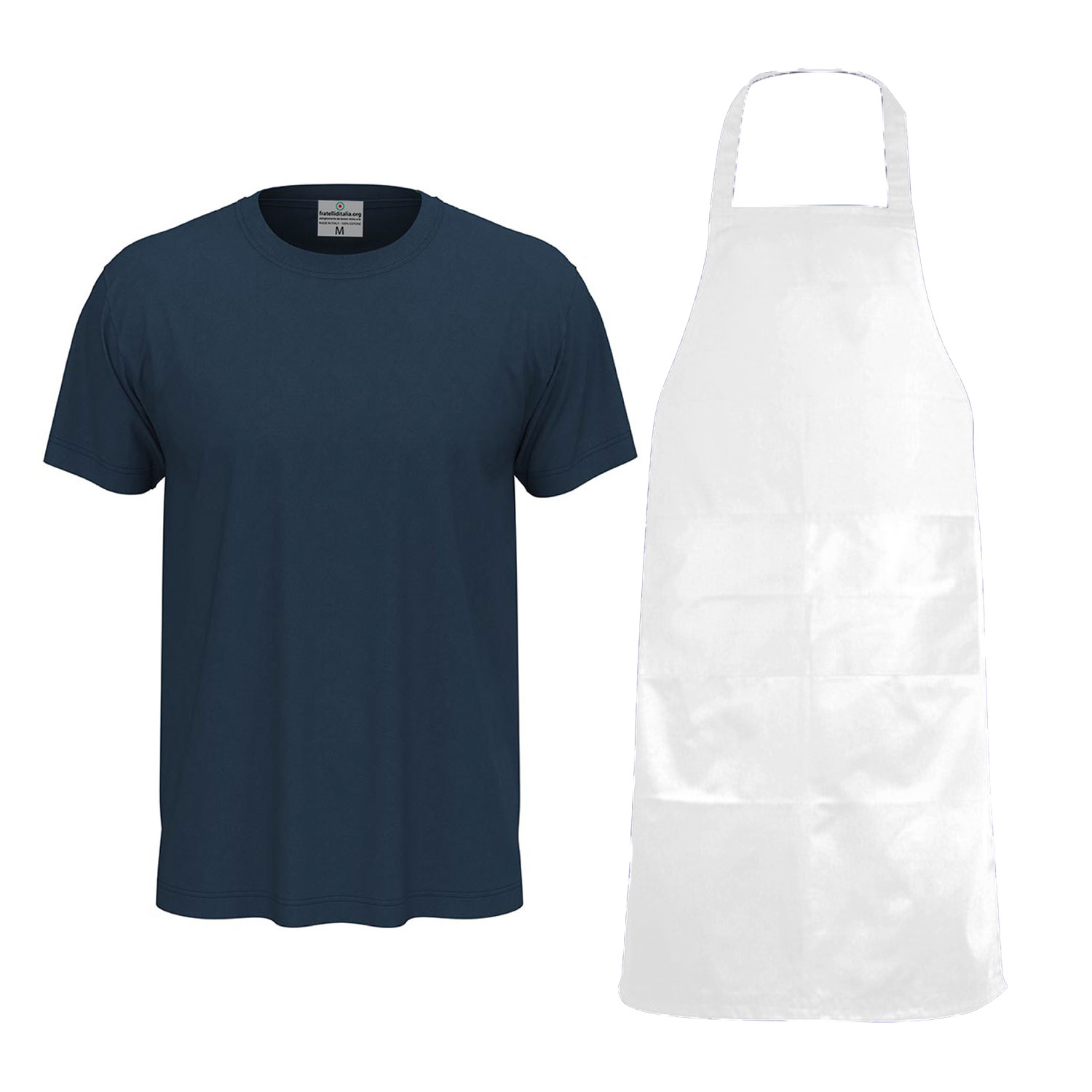 Kit Uomo per toelettatori con camice e grembiule PVC - personalizzabile con logo e nome