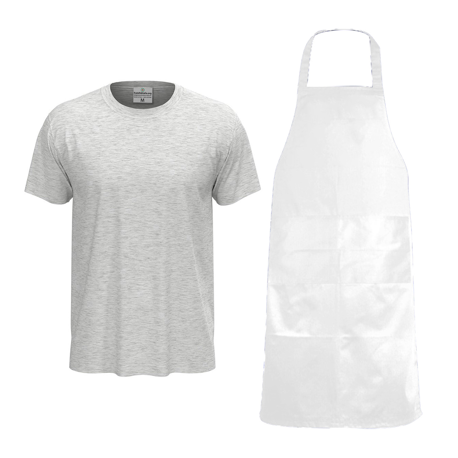 Kit Uomo per toelettatori con camice e grembiule PVC - personalizzabile con logo e nome