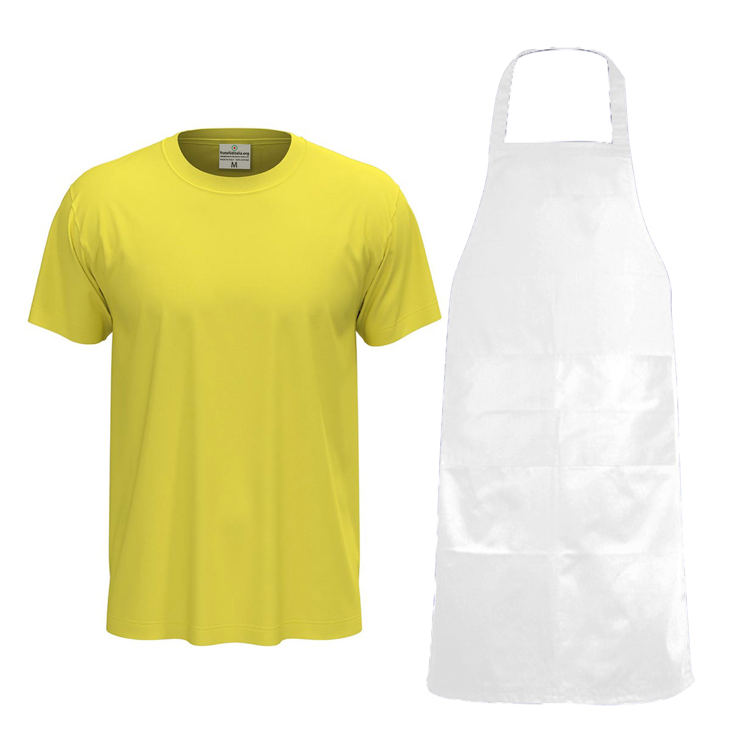 Kit Uomo per toelettatori con camice e grembiule PVC - personalizzabile con logo e nome