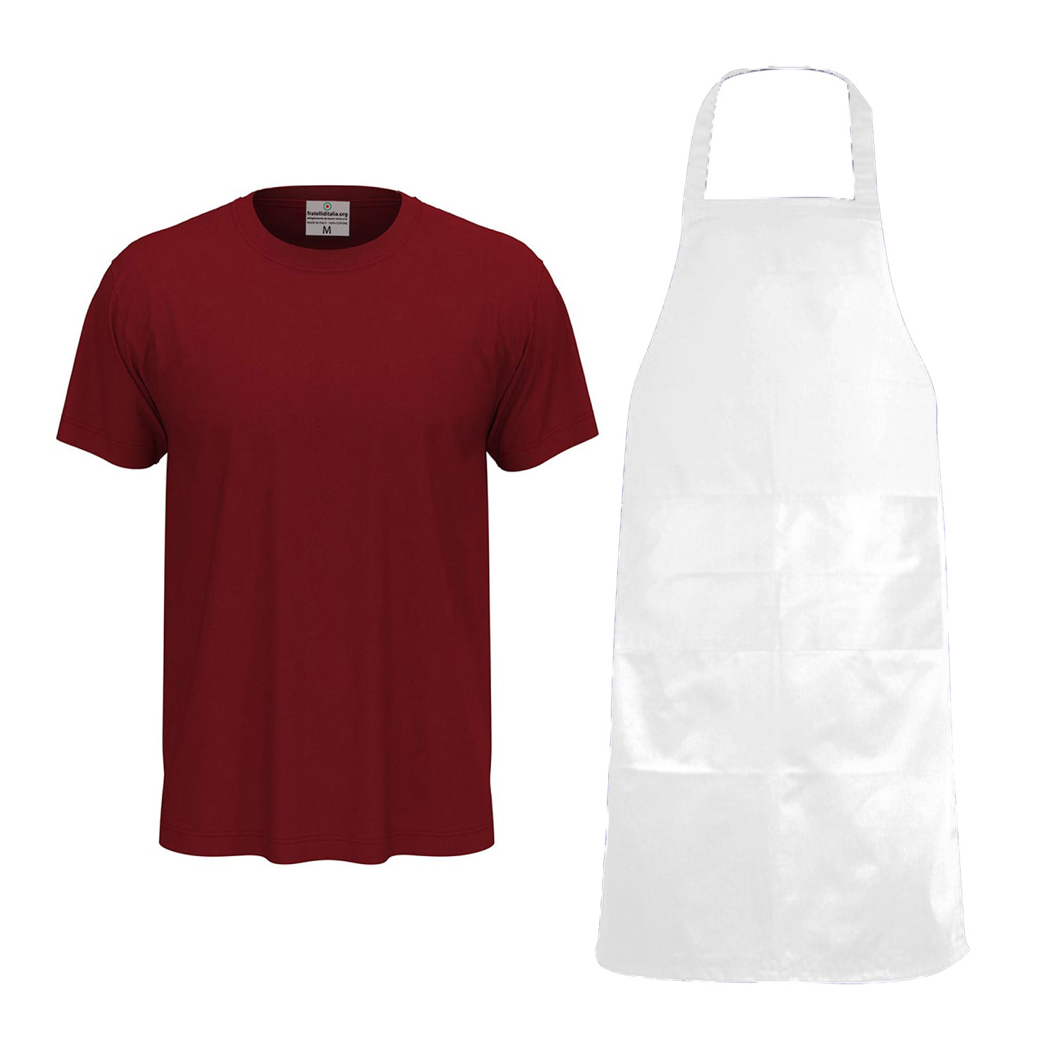 Kit Uomo per toelettatori con camice e grembiule PVC - personalizzabile con logo e nome