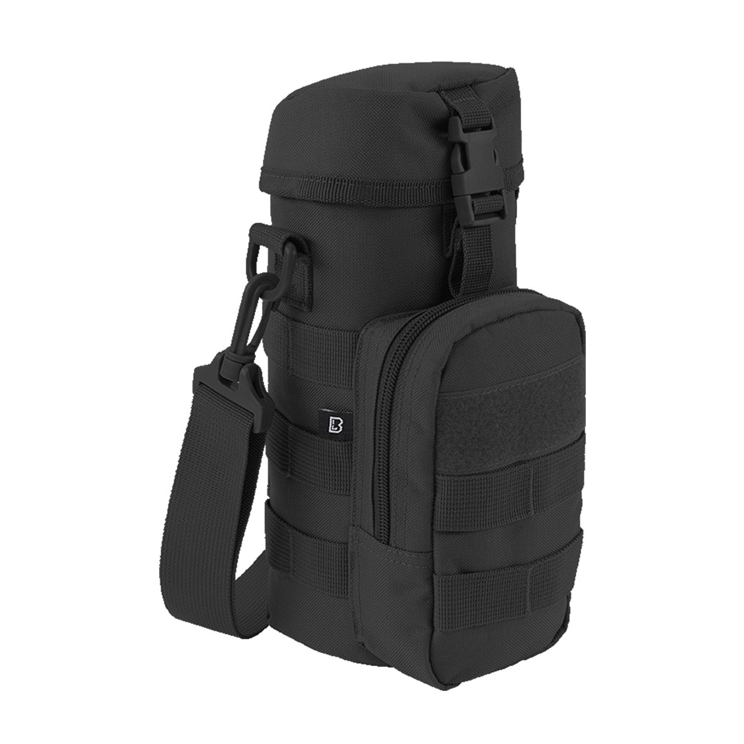 Portabottiglia militare gancio a sgancio rapido passanti per sistemi Molle