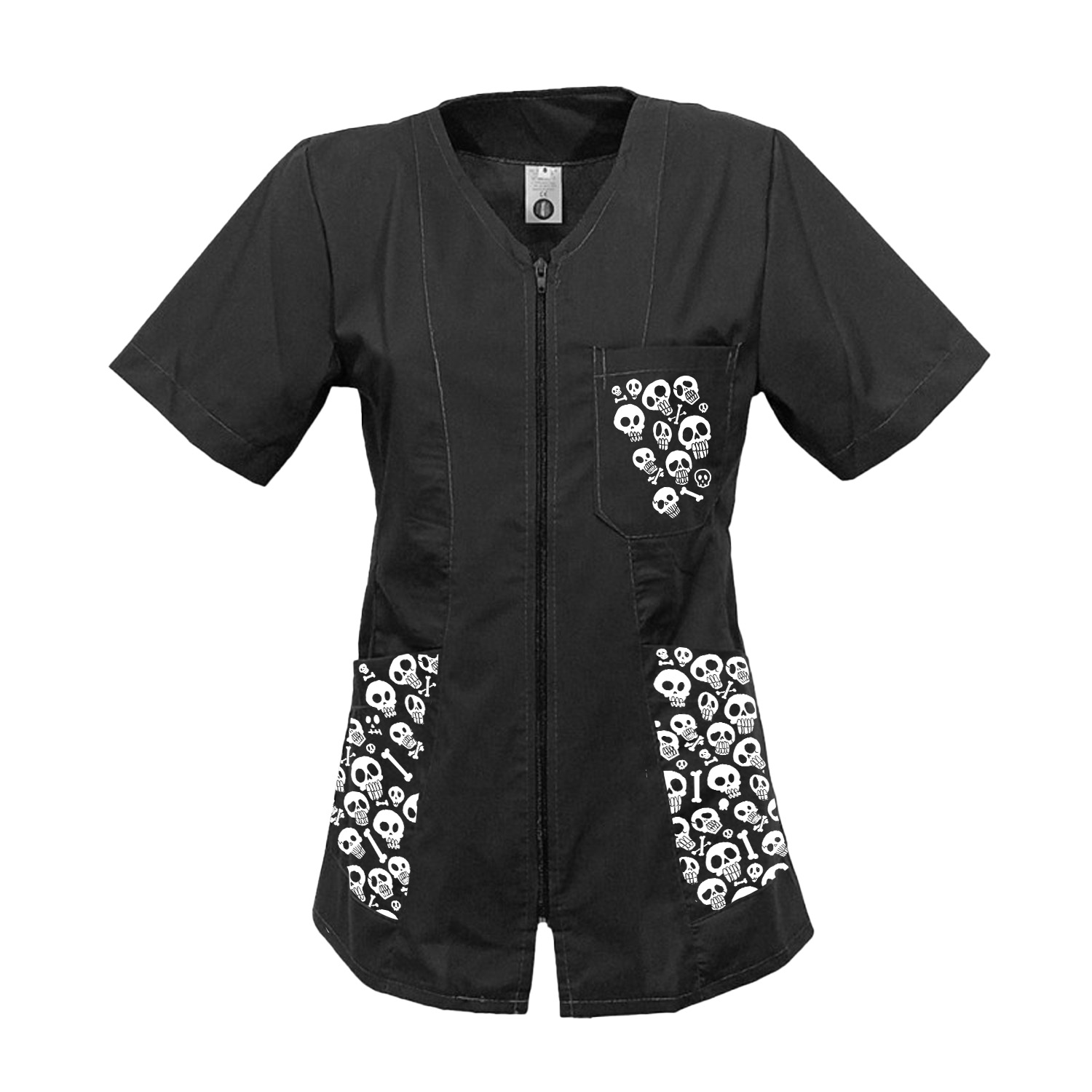 Halloween Edition Zip Work Coat for Teachers, Instructors, Educators.