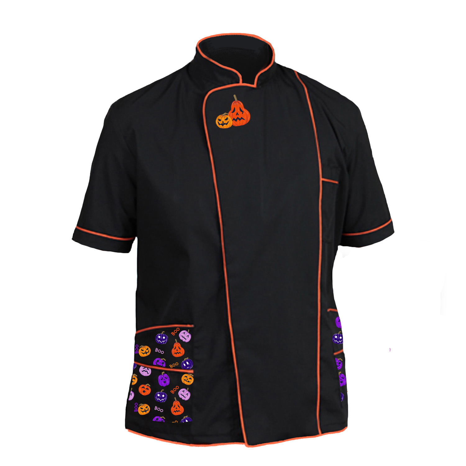 Arbeitskittel Friseur Barber - Halloween Edition - Personalisierbar