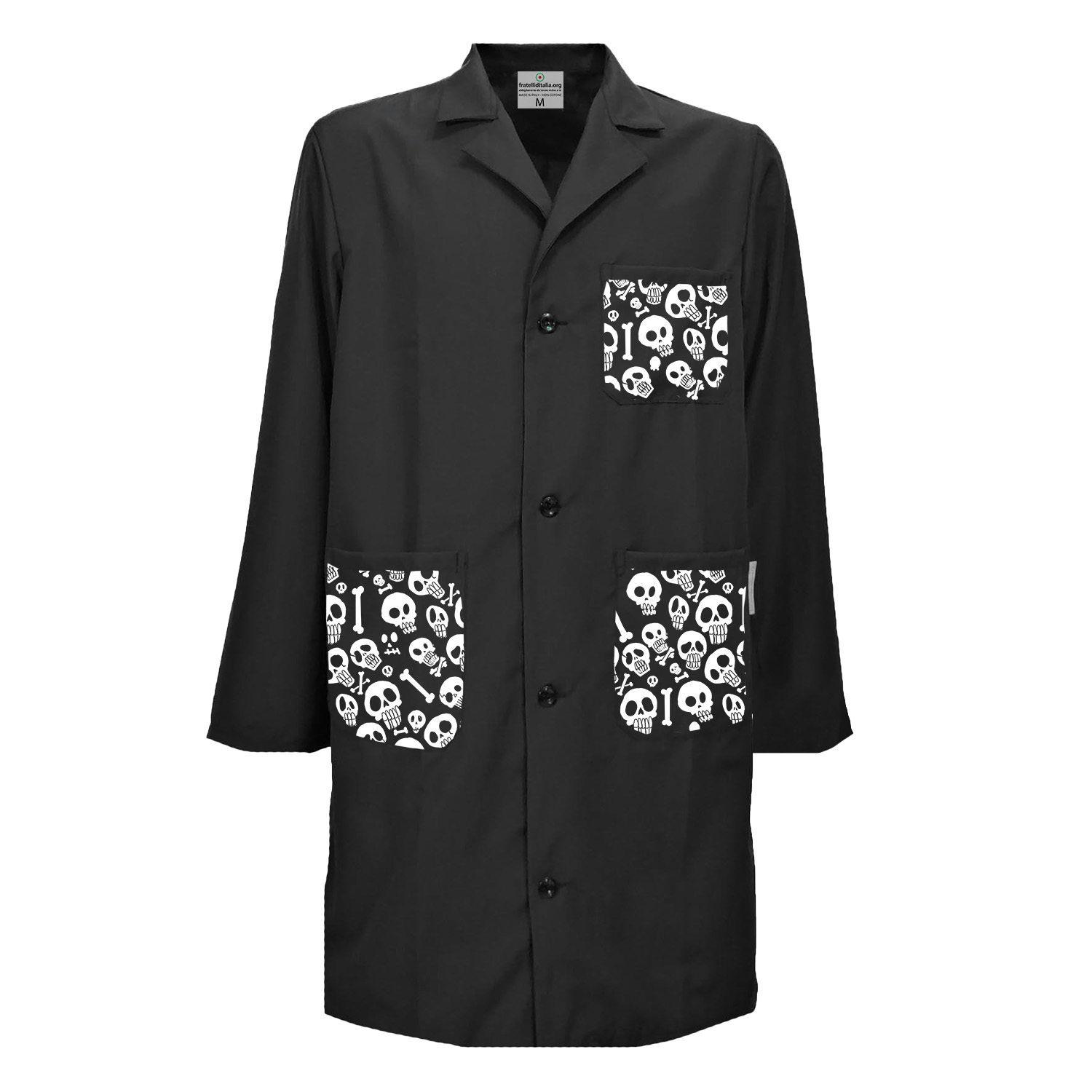 Men\'s Coat Pediatrician Clown Therapy Veterinarian Children\'s Pediatric Clothing - Halloween Edition.