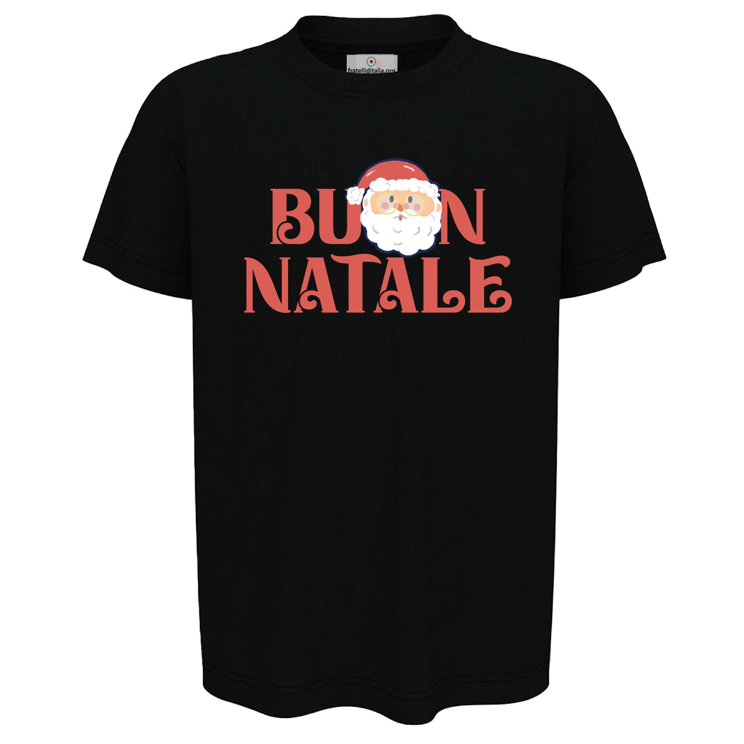T-shirt bambino mezza manica a tema Natale - Idea regalo natalizia con stampa di alta qualità