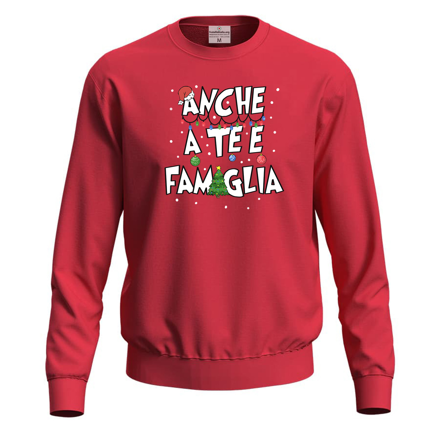 Felpa maglia maglione Natalizia unisex regalo abbigliamento Natalizio uomo donna Natale