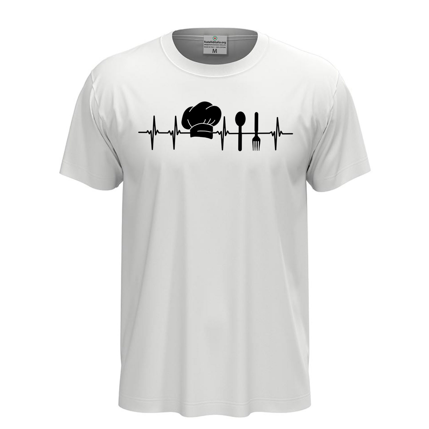 T-shirt maglia mezza manica con stampa DTF \