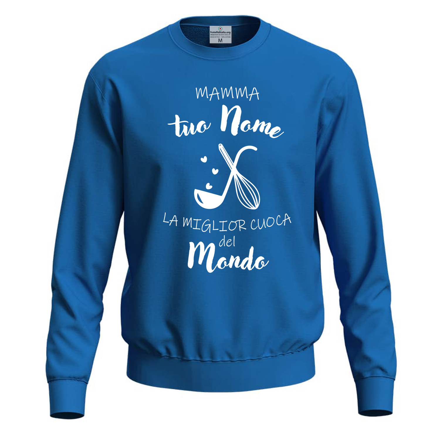 Felpa maglia Unisex Personalizzabile \