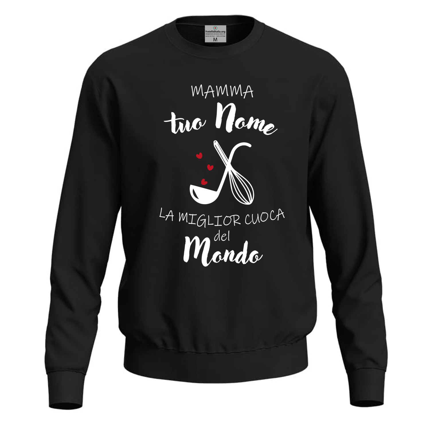 Felpa maglia Unisex Personalizzabile \