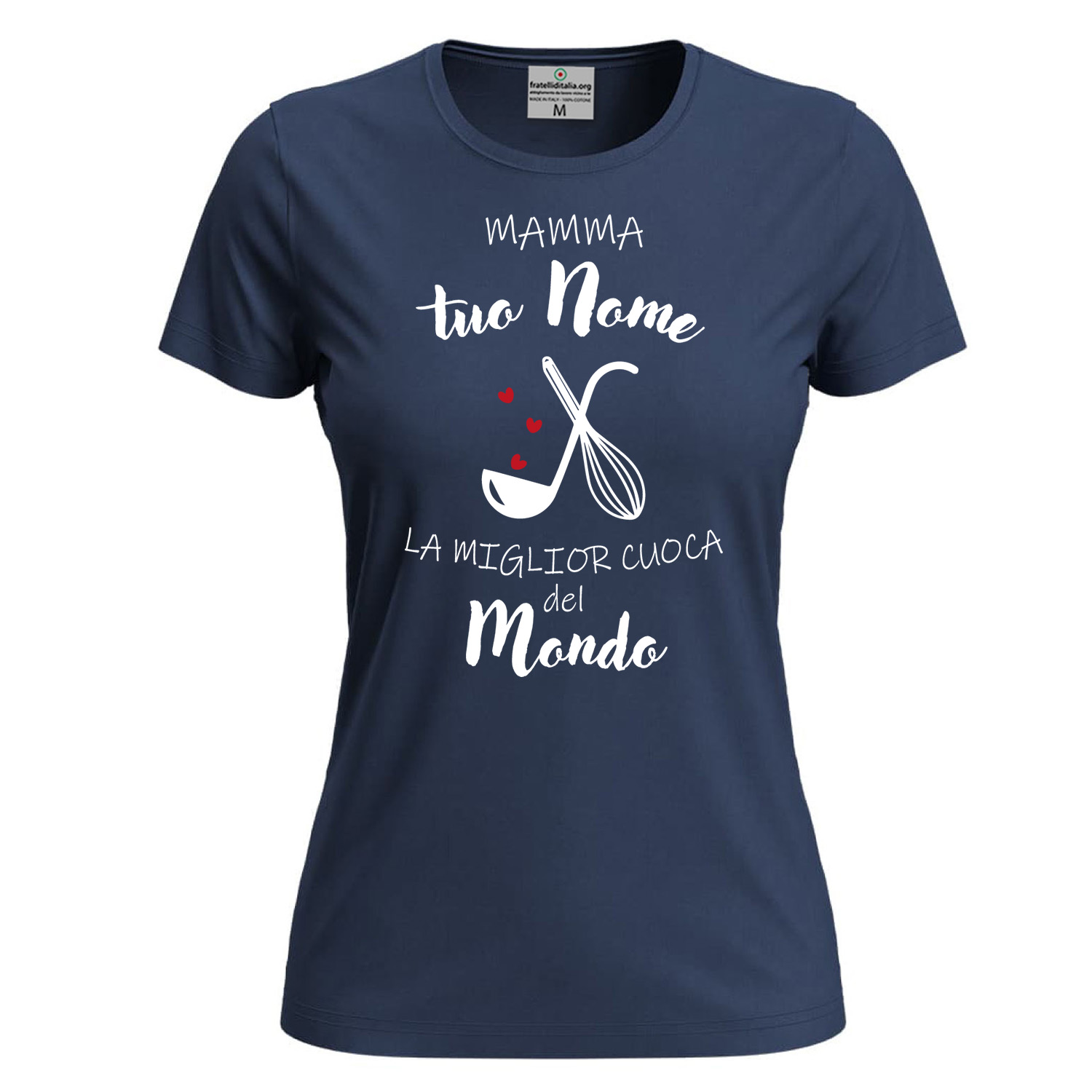 T-shirt a Manica Corta Personalizzabile \
