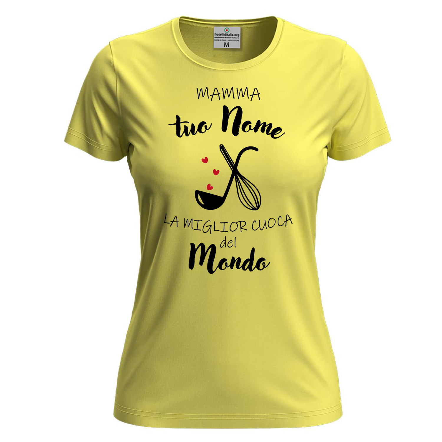 T-shirt a Manica Corta Personalizzabile \