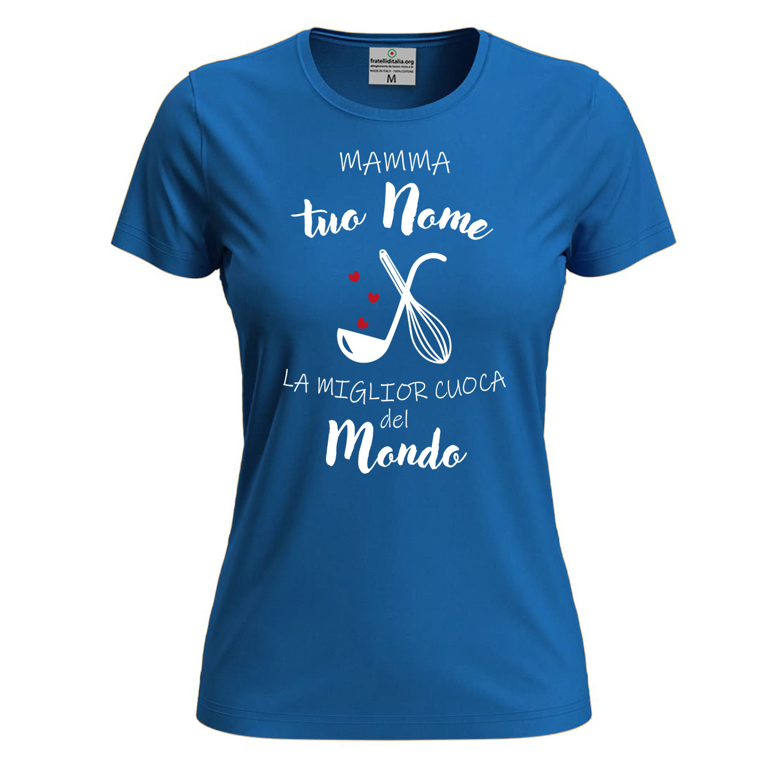 T-shirt a Manica Corta Personalizzabile \