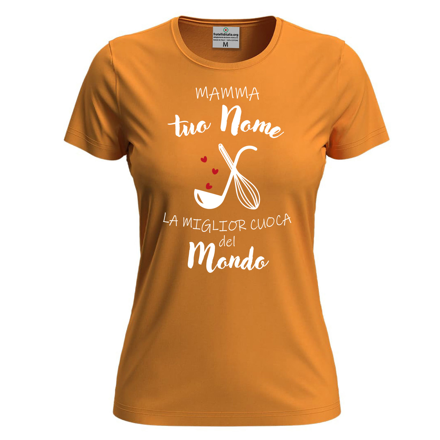 T-shirt a Manica Corta Personalizzabile \