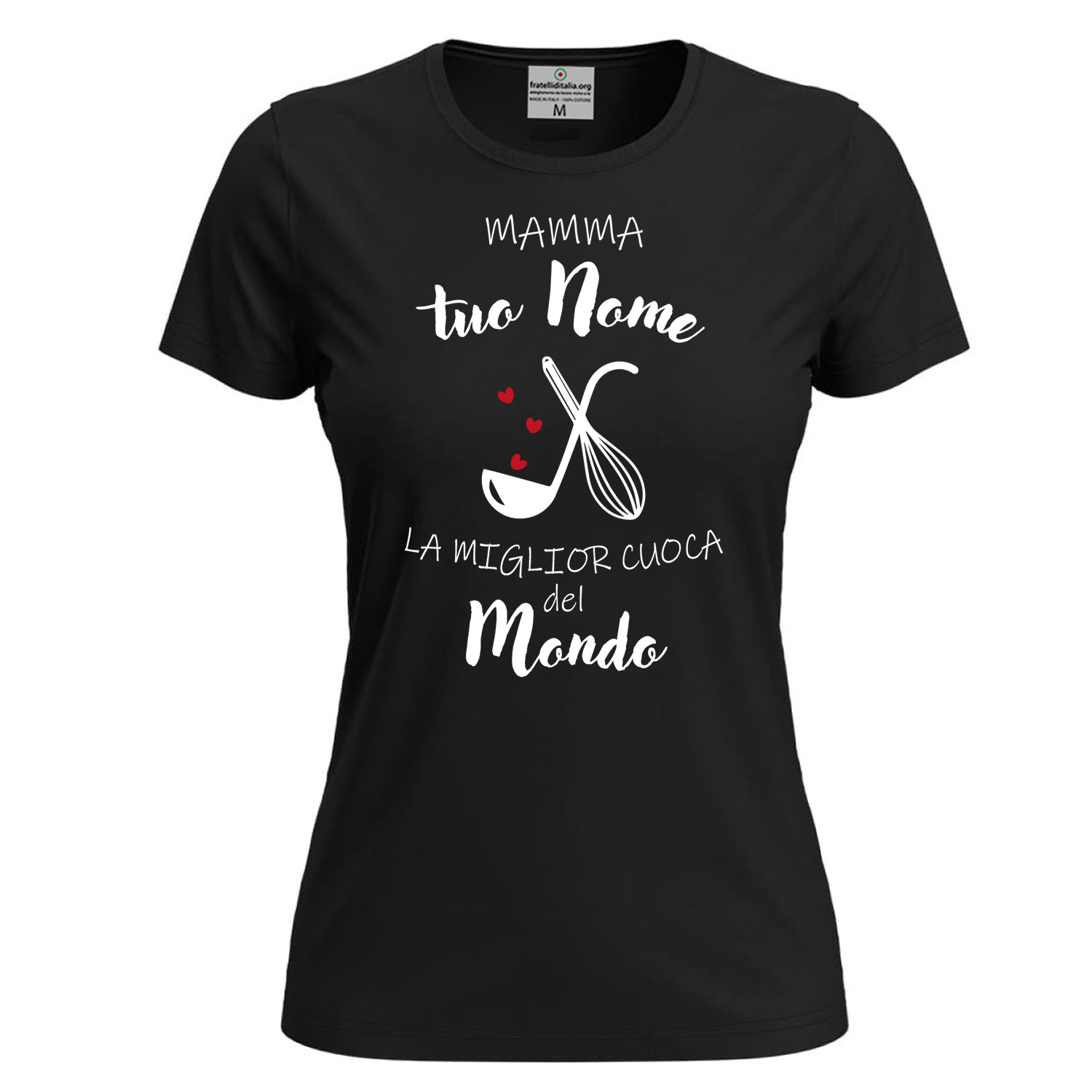 T-shirt a Manica Corta Personalizzabile \